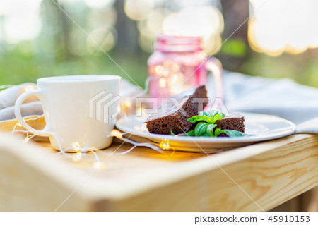 cake, coffee, cup 45910153