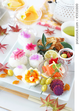 Autumn mini rice ball one plate 45910800