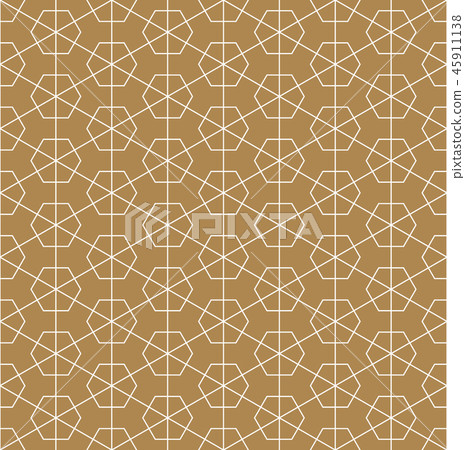 Seamless pattern based on Japanese ornament Kumiko Seamless pattern based on Japanese ornament Kumiko 45911138