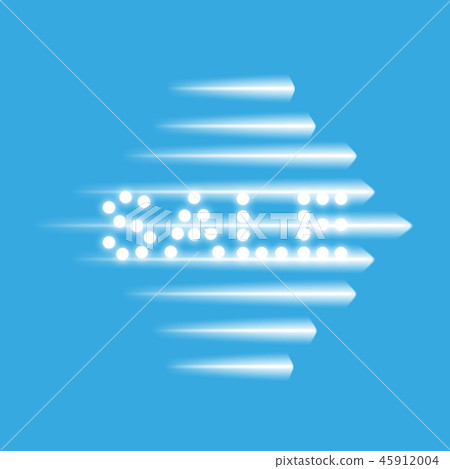 Supper sale Speed icon on the blue background. 45912004