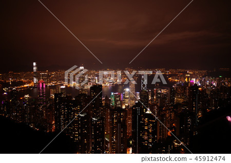 Hong Kong Taipingshan night view 45912474