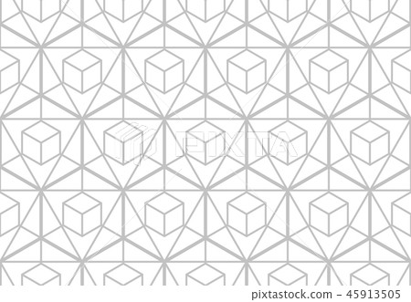 The geometric pattern with lines. Seamless The geometric pattern with lines. Seamless 45913505
