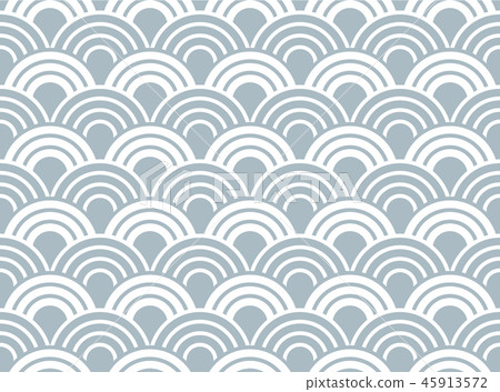 The geometric pattern with wavy lines. Seamless The geometric pattern with wavy lines. Seamless 45913572