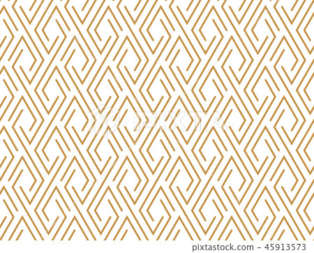 Abstract geometric pattern with stripes, lines.  45913573