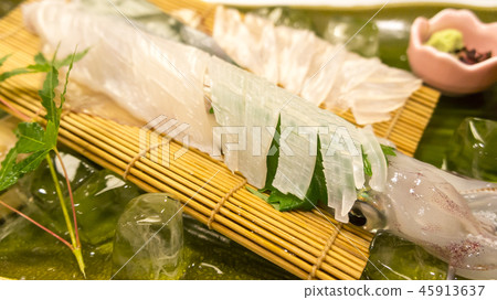 魷魚刺身 45913637