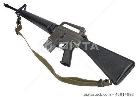 M16 rifle Vietnam War period M16 rifle Vietnam War period 45914086