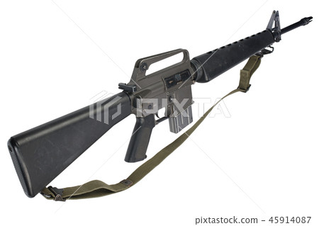 M16 rifle Vietnam War period M16 rifle Vietnam War period 45914087