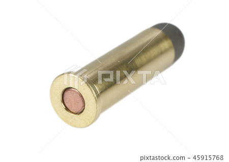 .38 Special handgun cartridge isolated on white 45915768