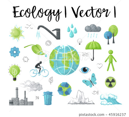 concept of ecology and saving earth 45916237