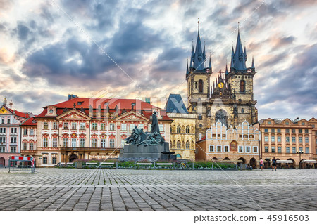 Old Town Square Sights of Prague, Czech Rebuplic 45916503
