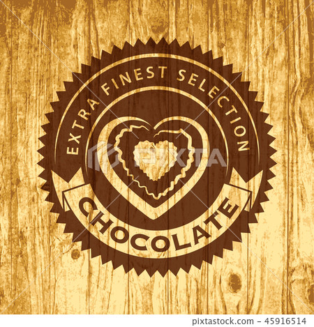 Vector chocolate logo template 45916514