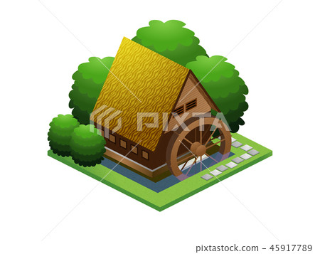 Water mill 45917789