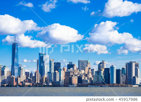 The skyscraper of New York Manhattan The skyscraper of New York Manhattan 45917986