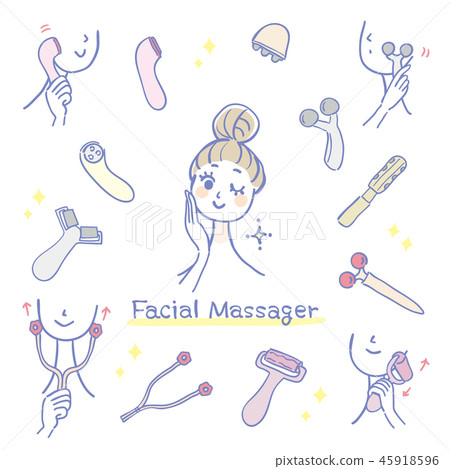 Facial massage women set Facial massage women set 45918596