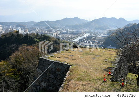 秋天米子城堡廢墟 秋天米子城堡廢墟 45918726