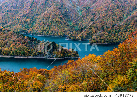 Fall of Lake Takokura 45918772