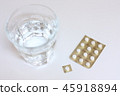 Pill and water 45918894