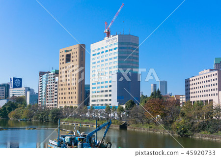 車站市谷站前的風景 45920733