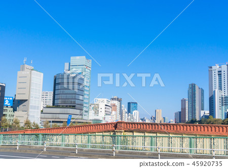 Scenery in front of the station Ichigaya Station 45920735