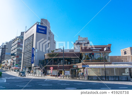 Scenery in front of the station Ichigaya Station 45920738