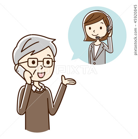 Male Senior Contact 45920845