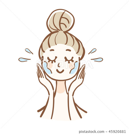 Lotion Facial Cleansing Woman Skin Care Lotion Facial Cleansing Woman Skin Care 45920881