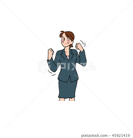 A working female employee 45921419