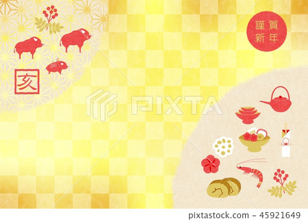 新年2019年新年前夜和禪宗背景 45921649