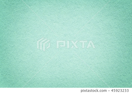 Texture of old light turquoise paper background 45923233