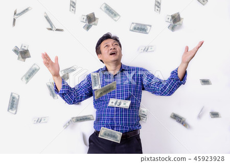 Portrait of a very happy young businessman Portrait of a very happy young businessman 45923928