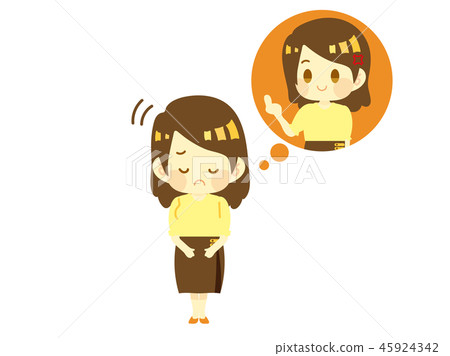 一個緊張的女人 45924342