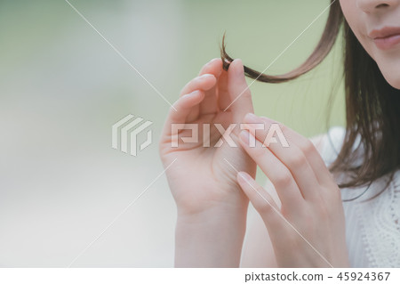 髮梢 女生 女孩 45924367