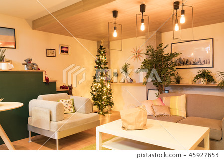 客廳聖誕節裝飾 45927653