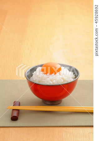 Steamed egg with steamed egg 45928692