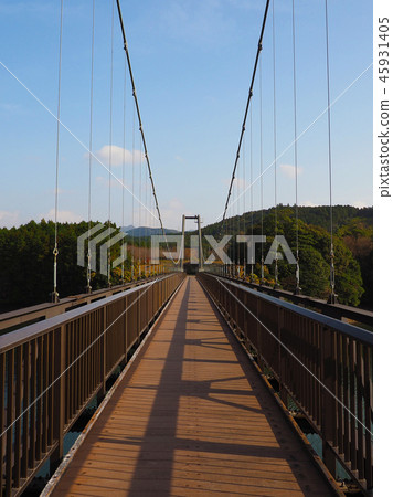 Nodake Ohashi (Nagasaki Prefecture: Nodake Lake: Autumn holiday season) Nodake Ohashi (Nagasaki Prefecture: Nodake Lake: Autumn holiday season) 45931405