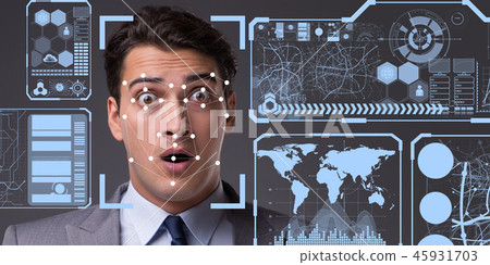 Concept of face recognition software and hardware 45931703