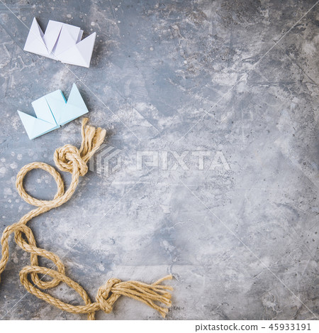 Origami paper boats 45933191