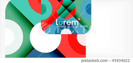 Abstract round elements composition background, organic design Abstract round elements composition background, organic design 45934022