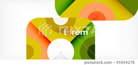 Abstract round elements composition background, organic design Abstract round elements composition background, organic design 45934276