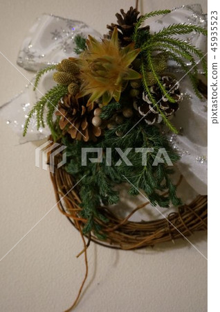 Christmas wreath vertical ~ fresh & dry ~ Christmas wreath vertical ~ fresh & dry ~ 45935523