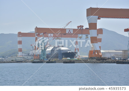 Coast of Nagasaki shipbuilding Coast of Nagasaki shipbuilding 45935573