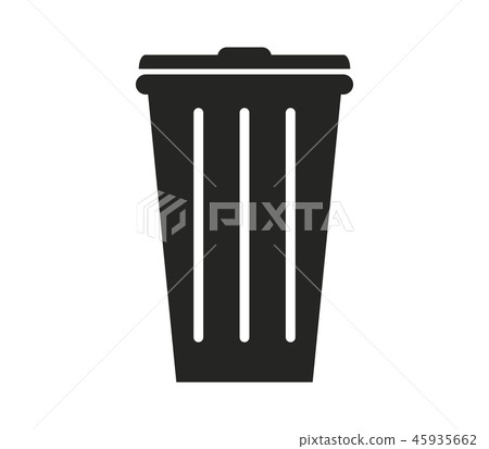 trash bin icon 45935662