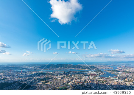 View from the Serakurayama Observatory [Fukuoka Prefecture Kitakyushu City] 45939530