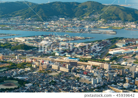 View from the Serakurayama Observatory [Fukuoka Prefecture Kitakyushu City] 45939642