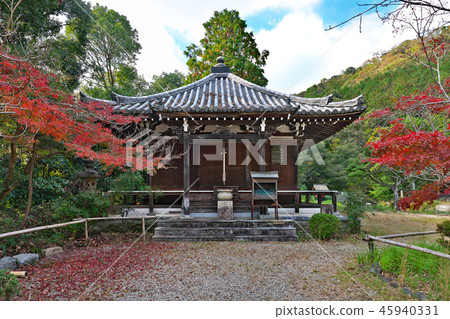 [Ryusen-ji Temple Seitendo]（高分辨率版）大阪府富田林市Ryusen 45940331