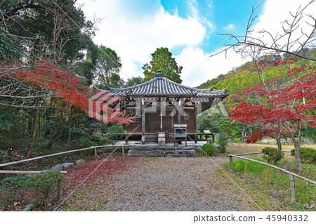 [Ryusen-ji Temple Seitendo]（高分辨率版）大阪府富田林市Ryusen 45940332