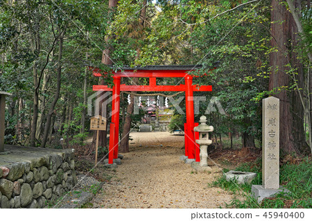 Ryusenji Hamako神社 大阪府富田林市ryusen 照片素材 圖片 圖庫