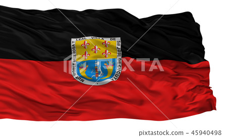 Cucuta City Flag, Colombia, Isolated On White 45940498
