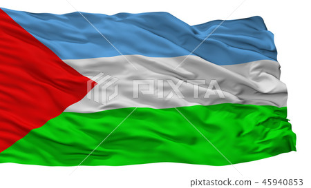 Bello City Flag, Colombia, Isolated On White 45940853