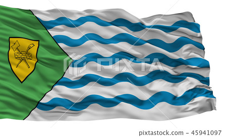 Vancouver City Flag, Canada, Isolated On White Vancouver City Flag, Canada, Isolated On White 45941097